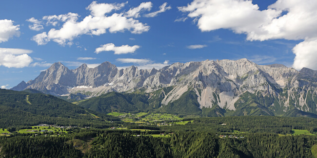 Foto: Dachstein Sommerlandschaft, © photo-austria.at, Hans Peter Steiner, Ramsau am Dachstein