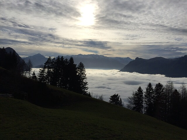 Am Mittwoch viel Sonne, teils jedoch nebelig