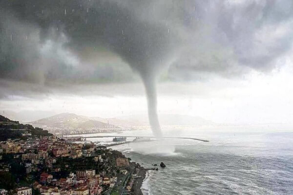 In Süditalien gab es kräftige Gewitter mit Tornados