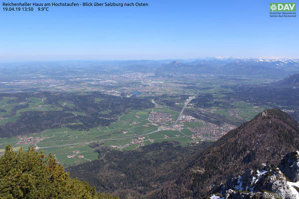 Am Karsamstag strahlend sonnig