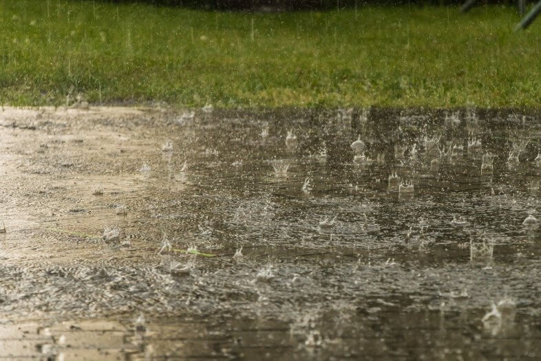 Am Montag in Norden Regen, im Süden etwas Sonne