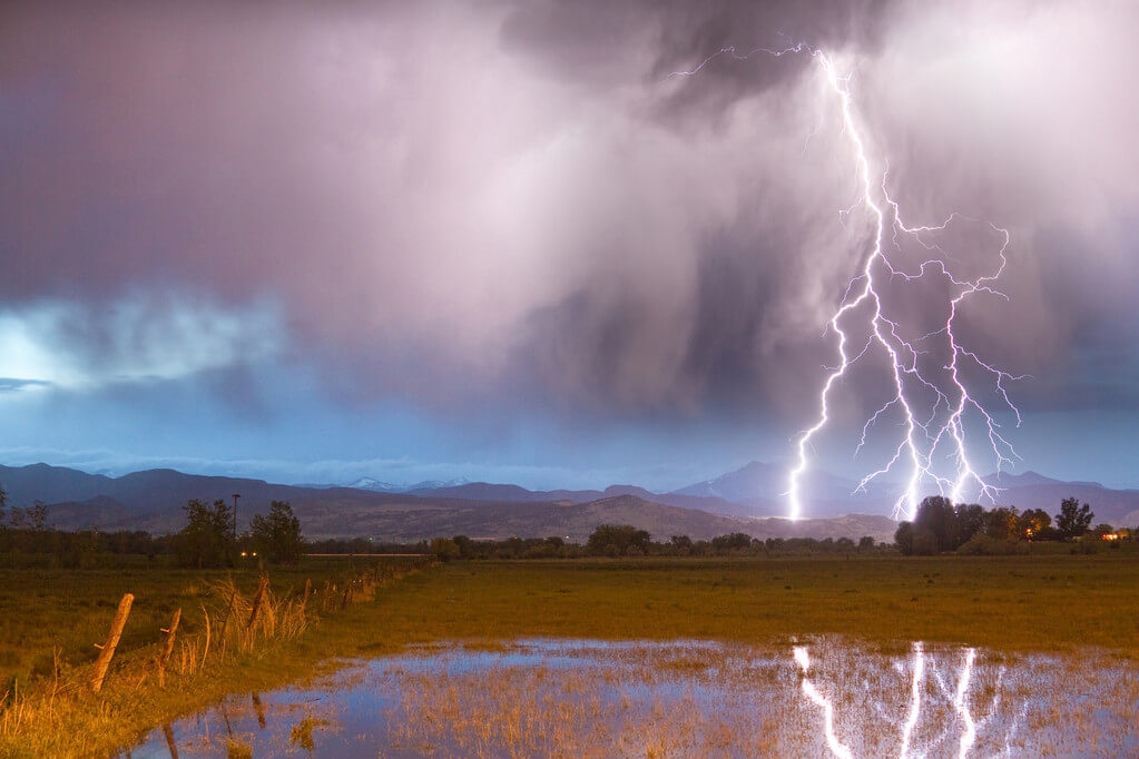 Gewitter am Sonntag