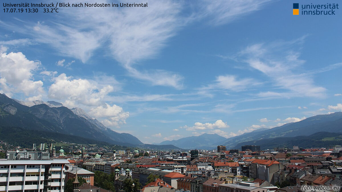Am Montag nur harmlose Wolkenfelder