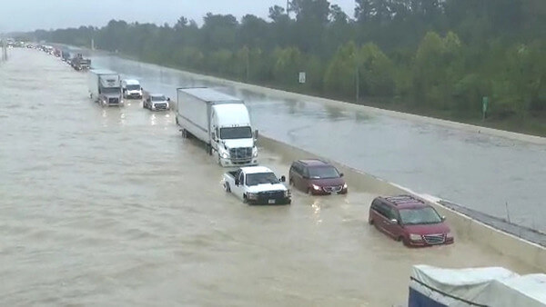 Über 1000 Liter Regen in Texas