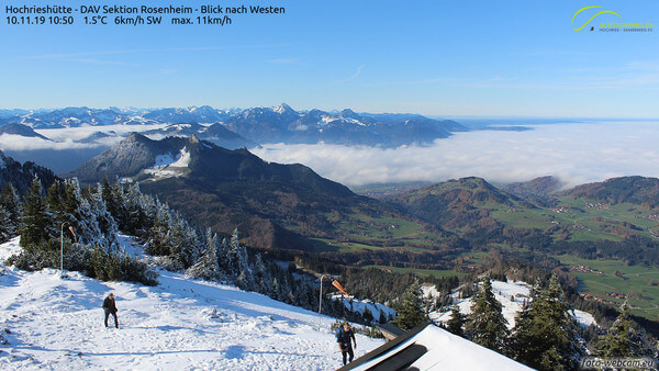 Webcam Hochrieshütte, dt. Alpen @ https://www.foto-webcam.eu/