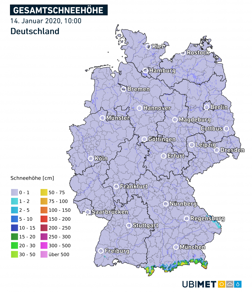 Wo bleibt der Schnee?