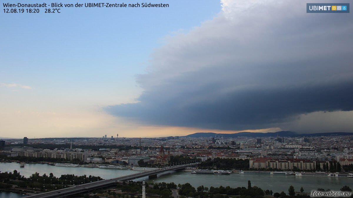 Gewitter in Wien