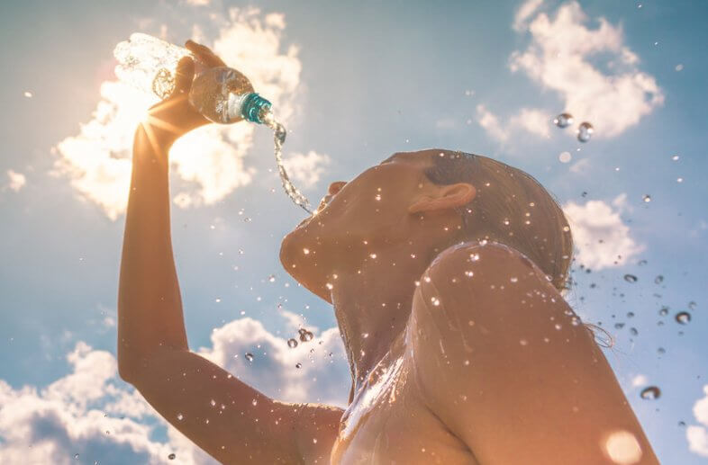 Am Dienstag hochsommerlich