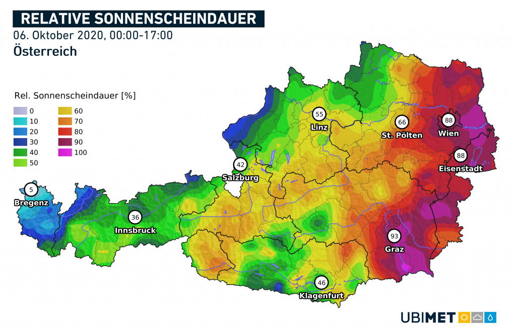 Aktuelle Wetterlage