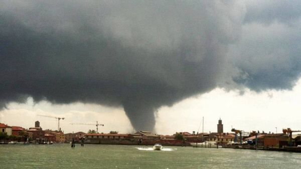 Tornado bei Venedig