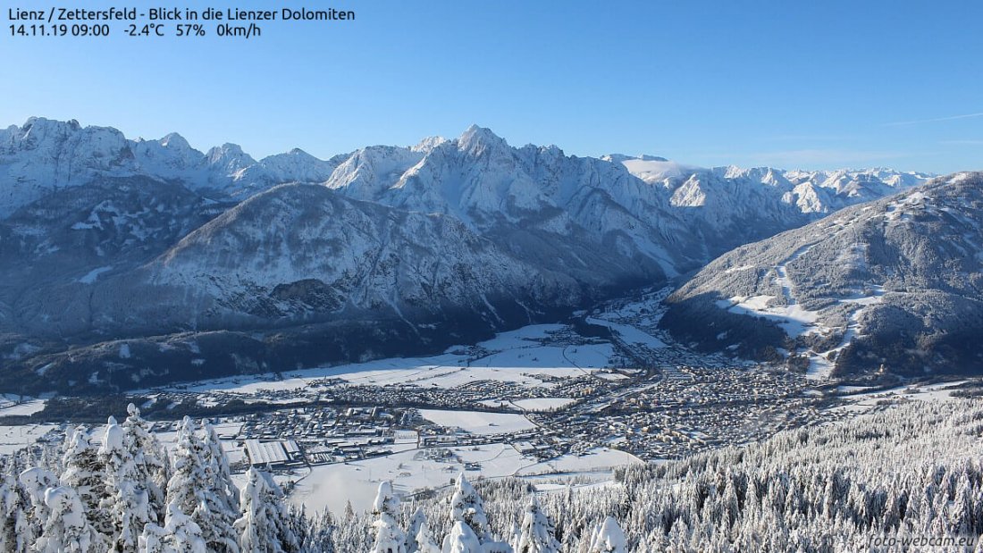 November 2019: Extrem viel Regen und Schnee in den Südalpen