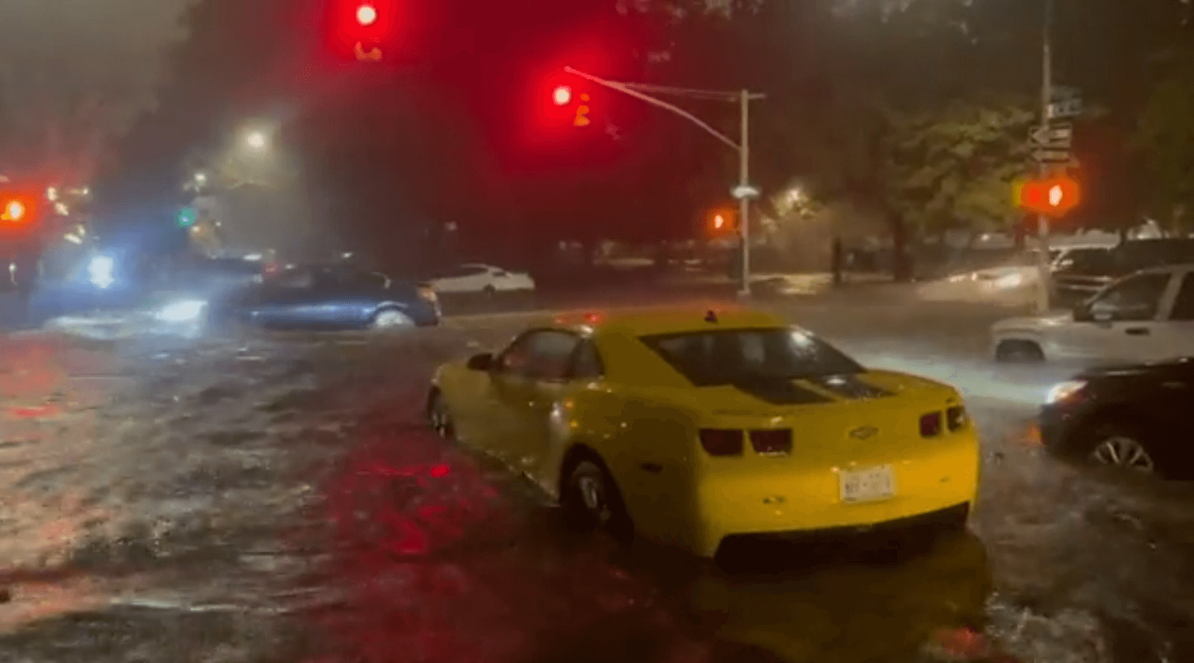 Schwere Überschwemmungen in New York