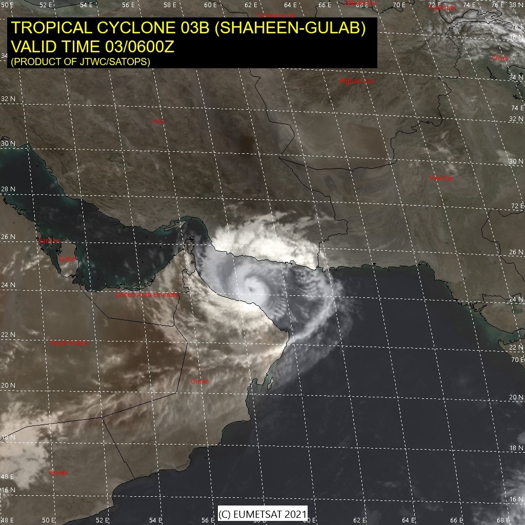 Tropischer Zyklon erreicht Oman – Ausläufer auch bald in Dubai