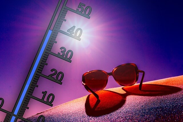 Hitze mit bis zu 40 Grad in Sicht - pixabay.com