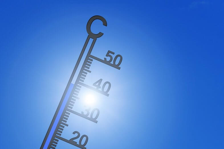 Am Mittwoch Hitze mit bis zu 37 Grad