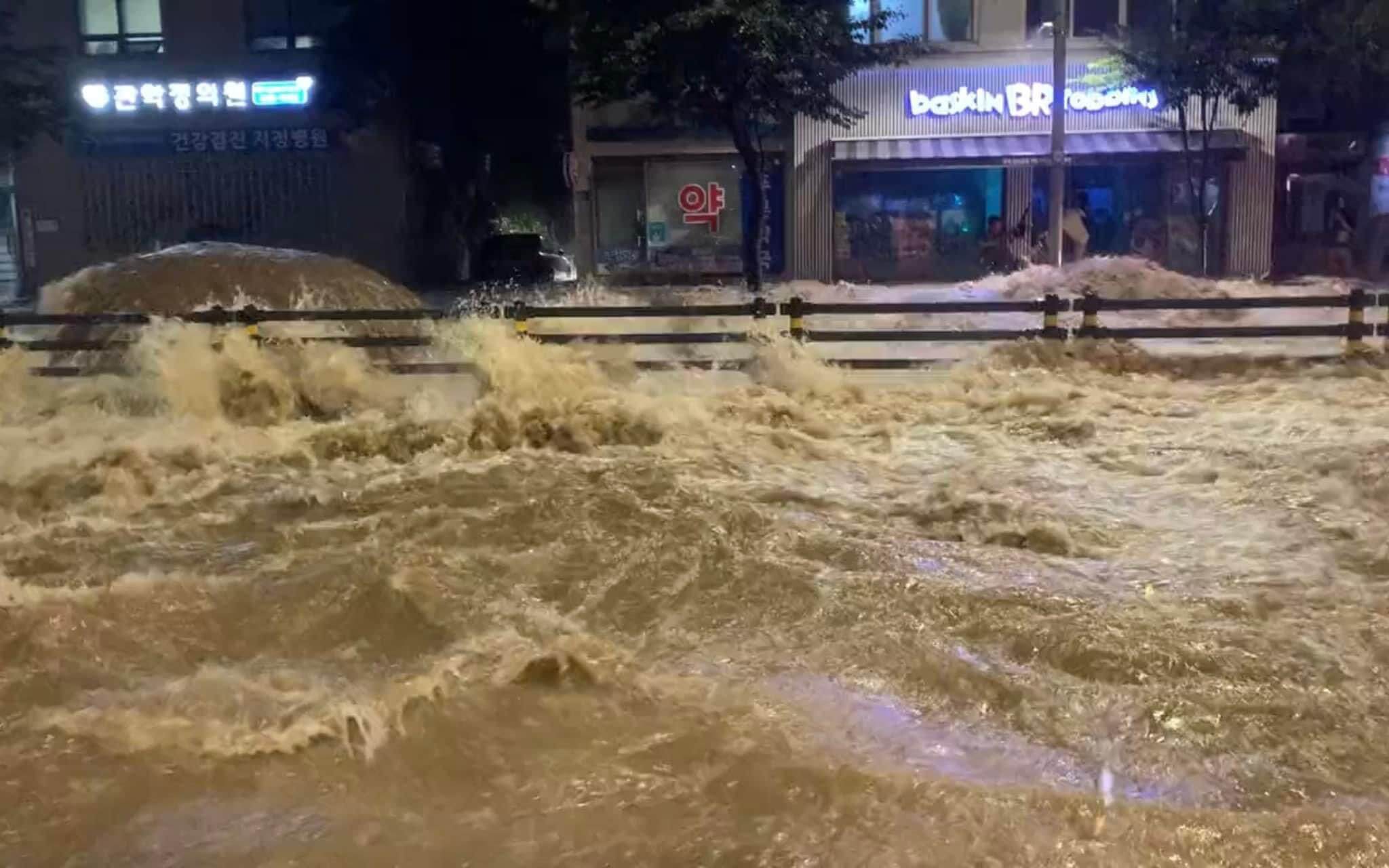 Starkregen-Rekord in Seoul: Überschwemmungen fordern 9 Todesopfer