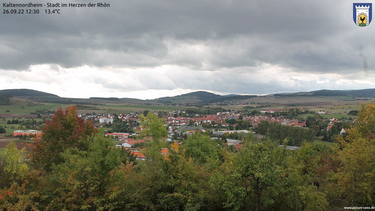 Herbstliche Stimmung in der Rhön - http://picture-cams.de/webcam/kaltennordheim/