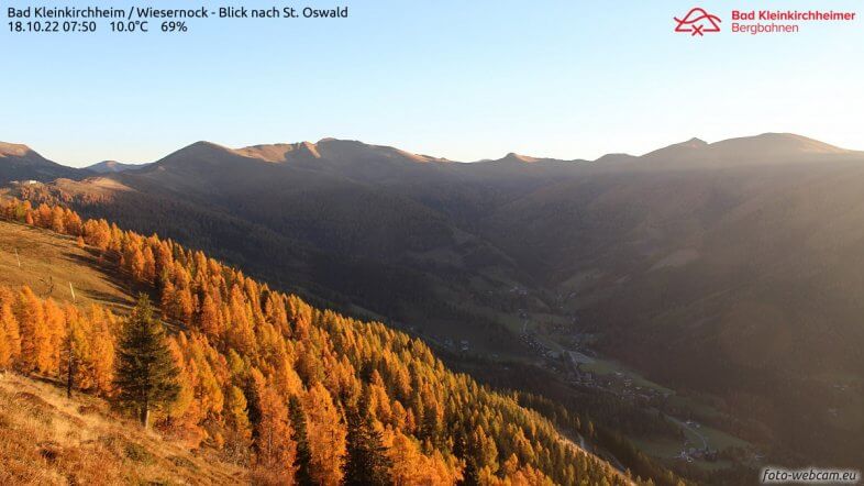 Herbstliche Stimmung in den Alpen - www.foto-webcam.eu