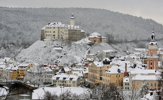 Winterliche Landschaft in Greiz, Thüringen - pixabay.com