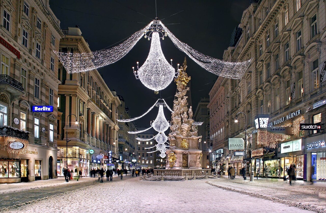 Schnee in Wien (Symbolbild) - https://pixabay.com