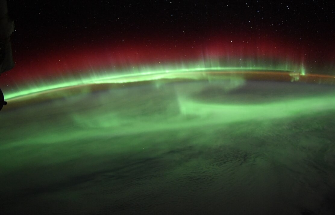 Polarlichter im Jahre 2022 (Bild: NASA/Bob Hines)