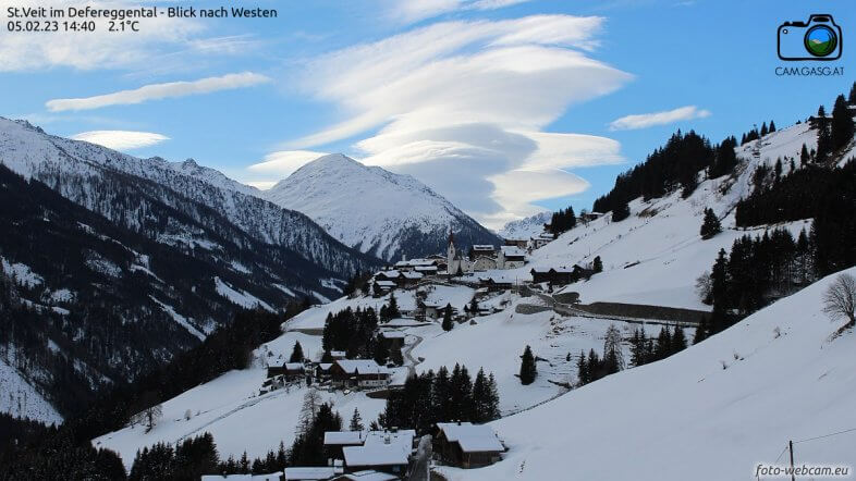 Am Dienstag Föhn, im Süden unbeständig
