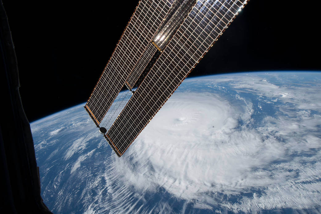 Zyklon FREDDY, aufgenommen von der ISS. © NASA/Nicole Mann