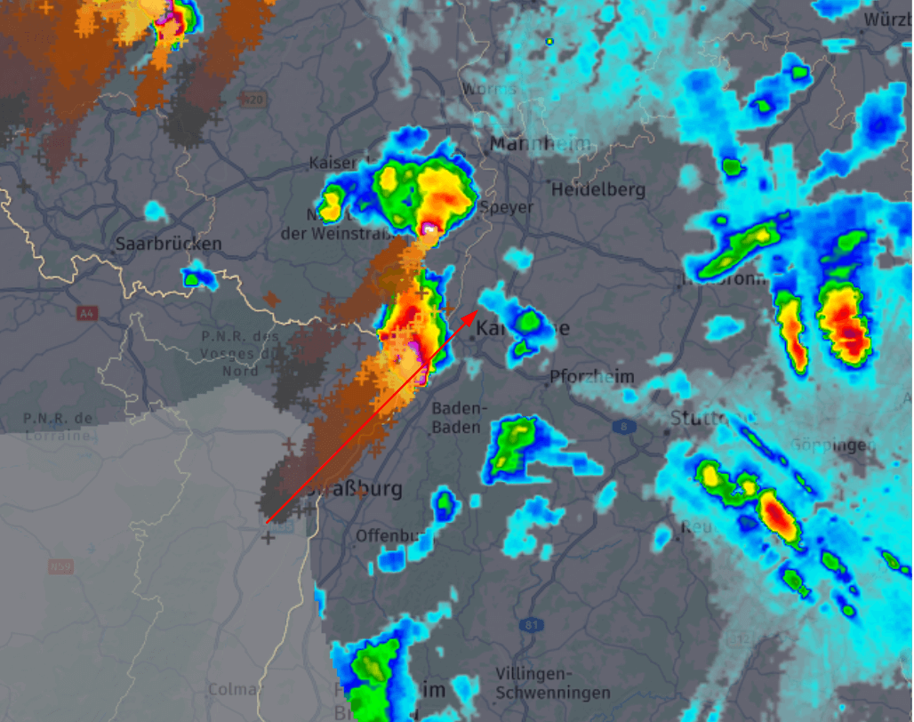 Am Donnerstag Schwere Gewitter Mit Hagel Und Starkregen