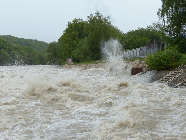 Hochwasser. Bild via pixabay.com