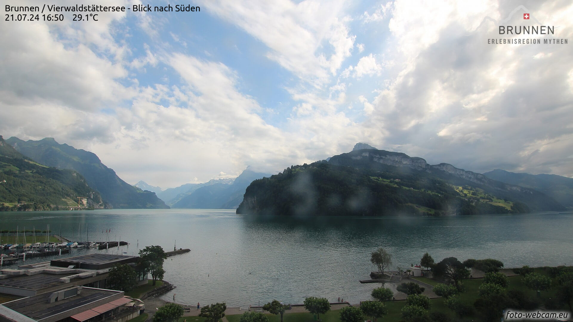 Wetter in der Schweiz - Unbeständiger Sonne-Wolken-Mix - foto-webcam.eu