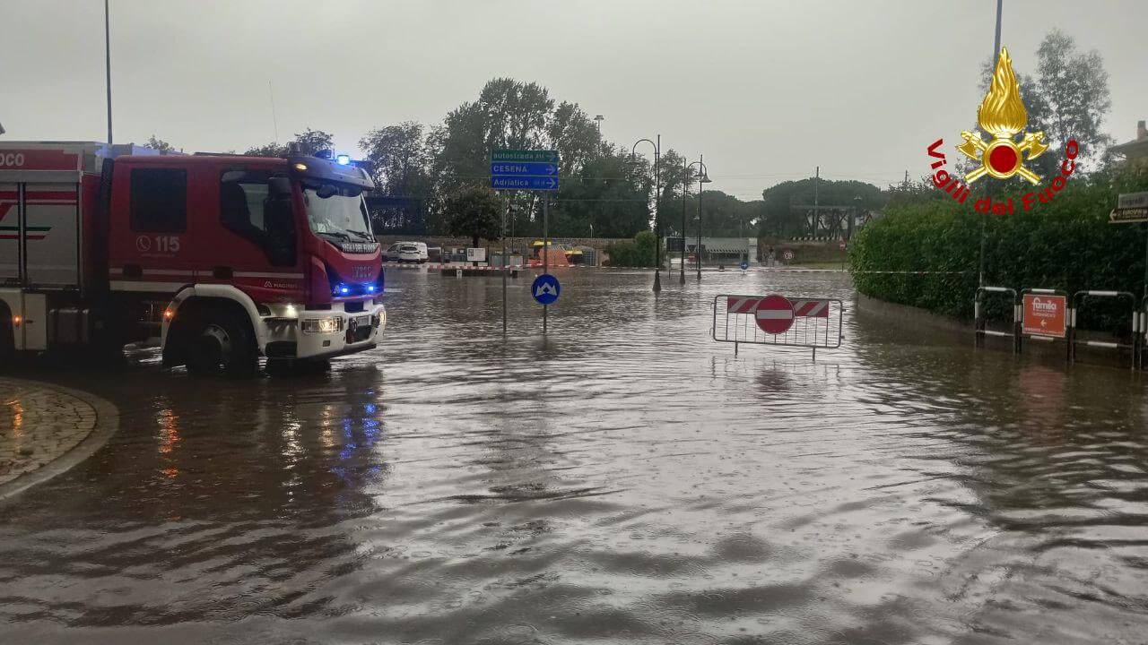 Enorme Regenmengen in Frankreich und Italien