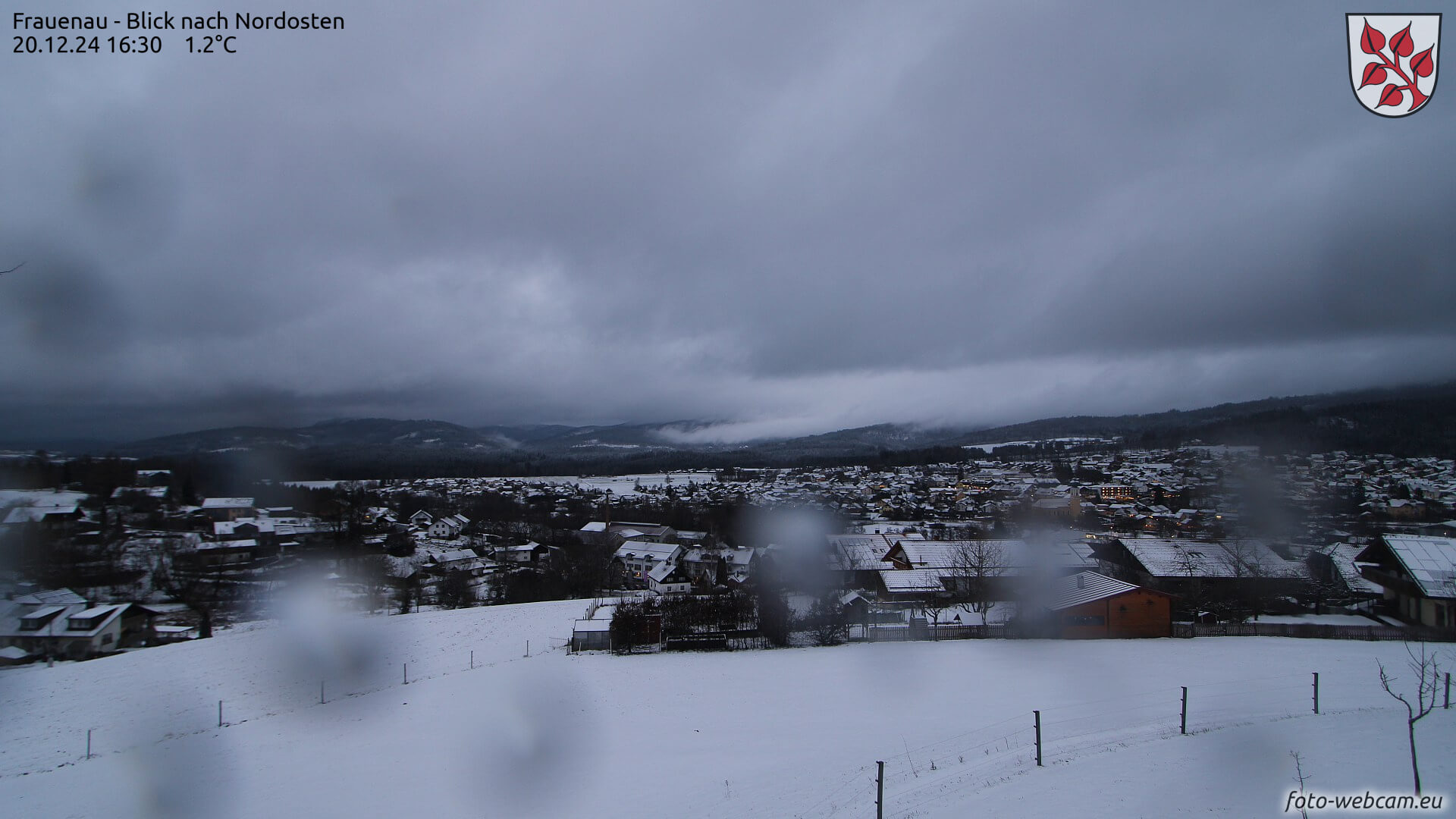 Schnee im Bayerischen Wald © https://www.foto-webcam.eu/webcam/