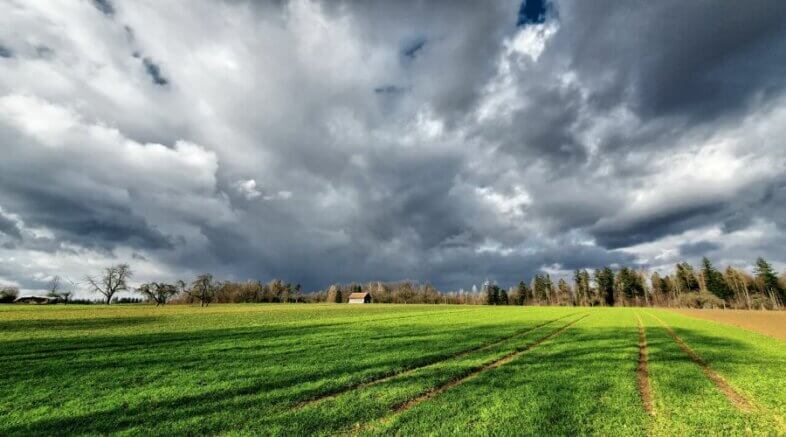 Am Mittwoch Schauer und Gewitter