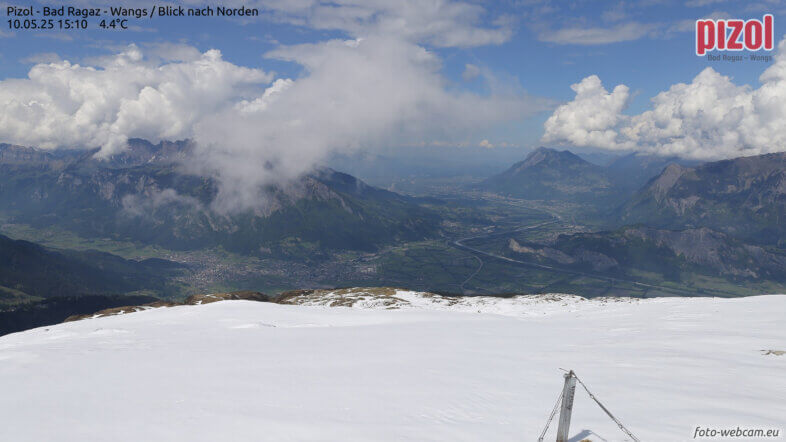Am Sonntag im Bergland Schauer und Gewitter