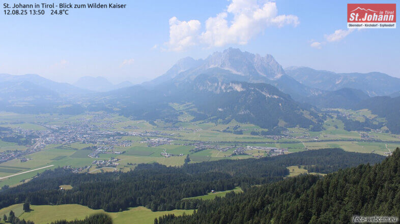 Am Mittwoch sonnig und bis zu 35 Grad