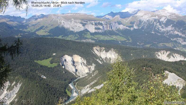 Am Dienstag Sonne-Wolken-Mix