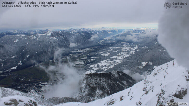 Am Montag verbreitet unbeständig