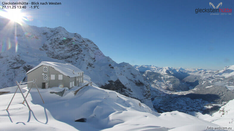 Am Freitag Nebel und Sonne