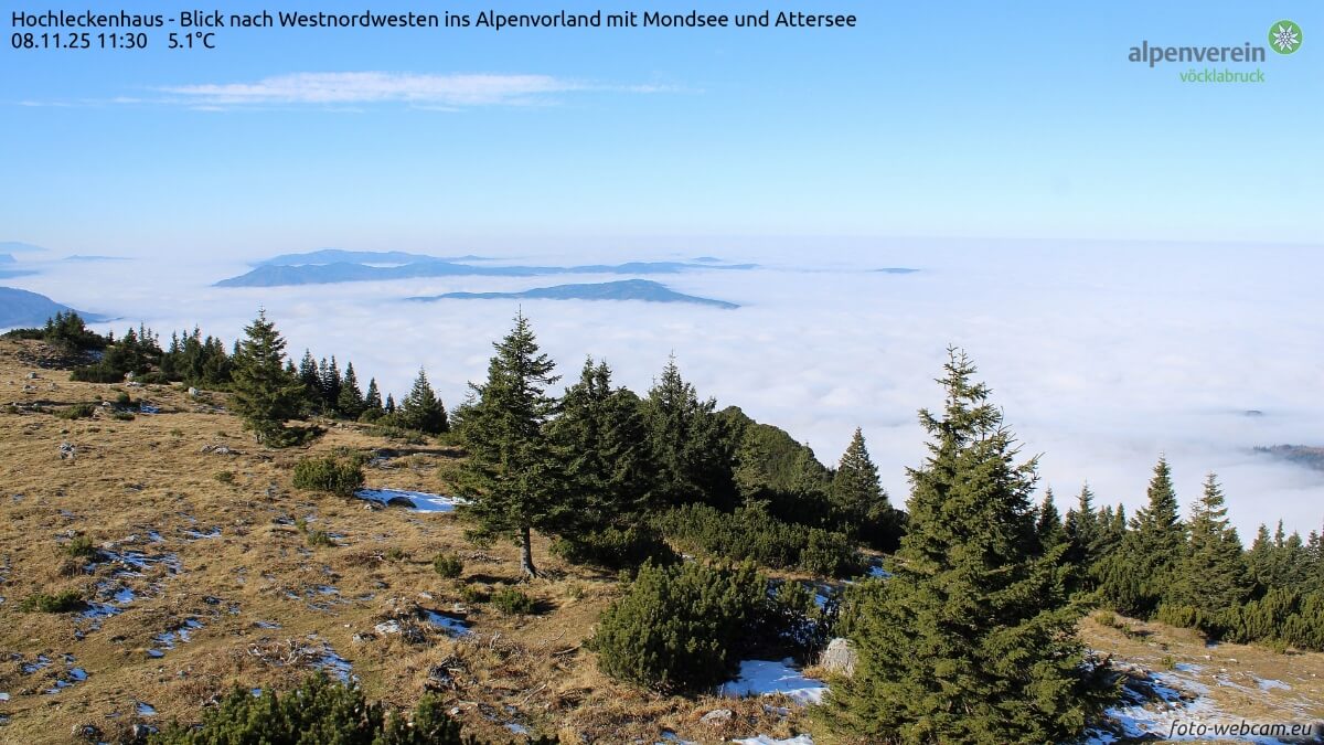 Nebel und Sonne im November. © www.foto-webcam.eu