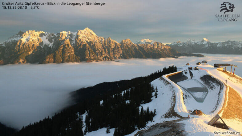 Am Freitag Nebel und Sonne