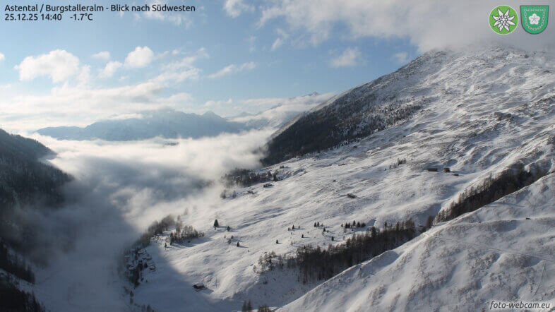 Am Stefanitag zu Beginn oft nebelig, später aufgelockert