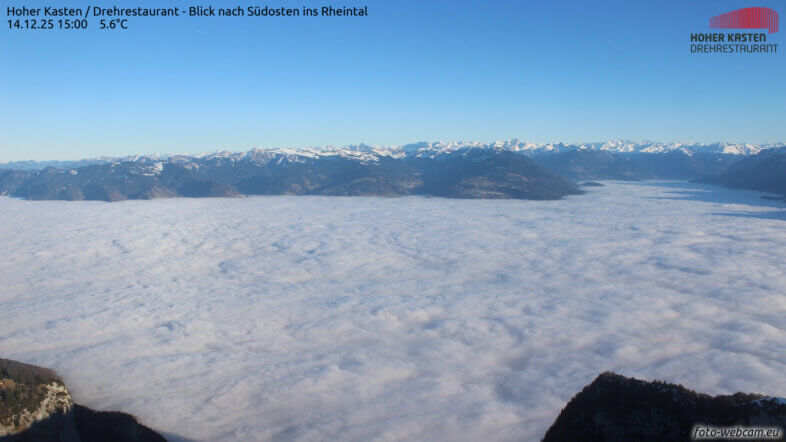 Am Montag in den Niederungen nebelig