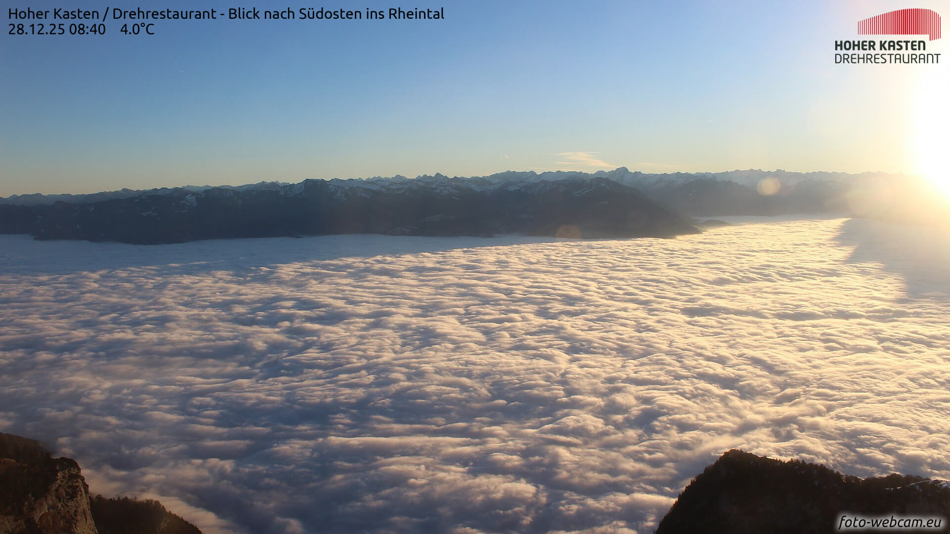 Am Montag in den Niederungen Nebel, sonst viel Sonne