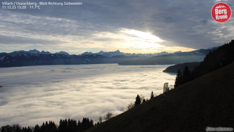 Am Freitag im Bergland sonnig, sonst erneut trüb