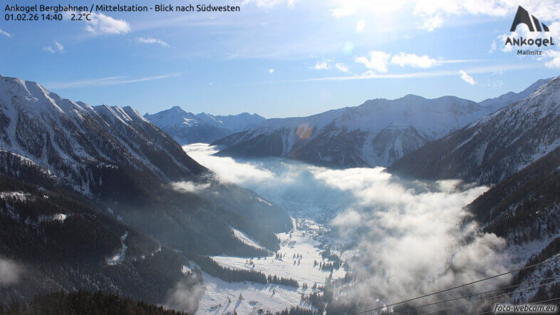 Am Montag aufkommender Föhn