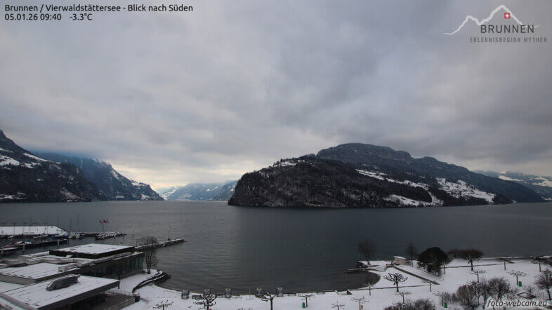 Am Donnerstag Schnee und später Regen