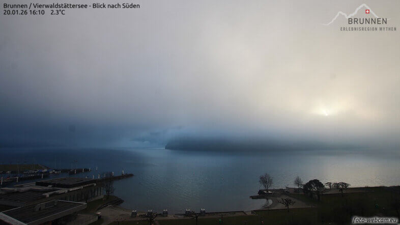 Am Mittwoch in den Niederungen nebelig