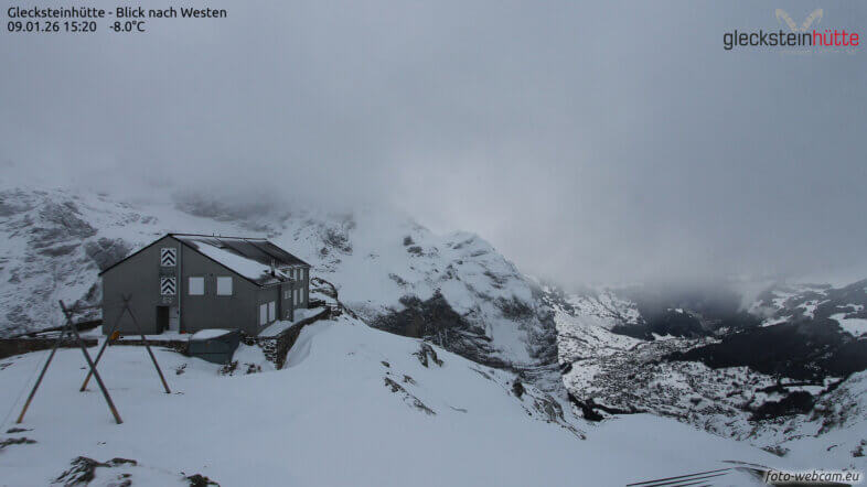 Am Samstag weiter unbeständig mit Schnee und Regen
