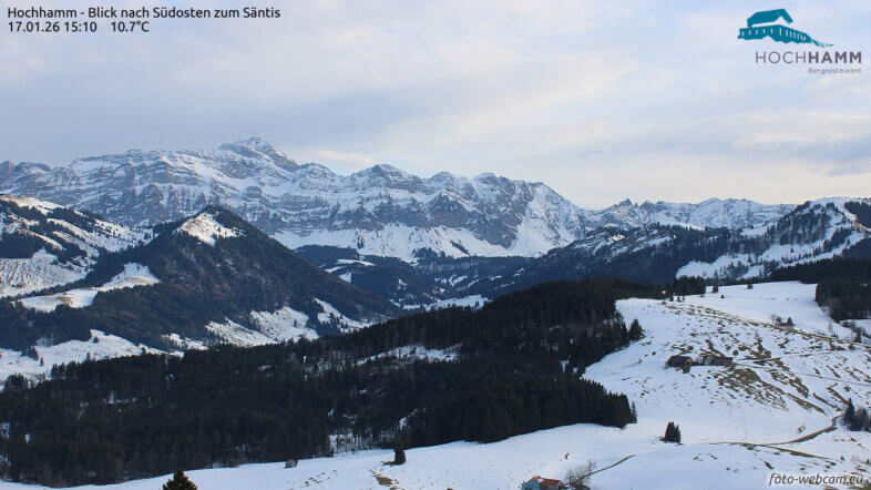 Am Sonntag abseits von Nebel viel Sonne, im Süden wolkig