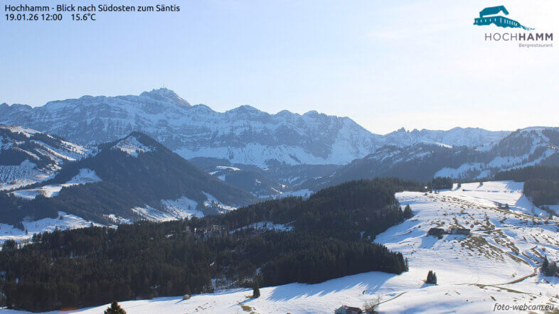 Am Dienstag viel Sonne, lokal aber nebelig-trüb